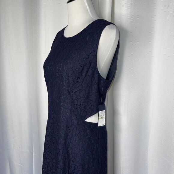 RACHEL Roy Elana Lace Cutout Midi Dress - Picture 9 of 9